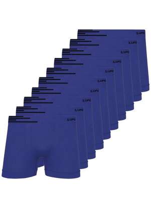 Kit com 10 Cuecas Boxer Lupo 436-002 - LUPO
