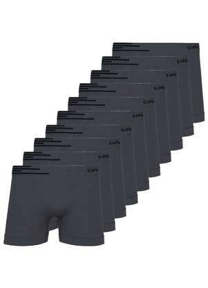 Kit com 10 Cuecas Boxer Lupo 436-002 - LUPO