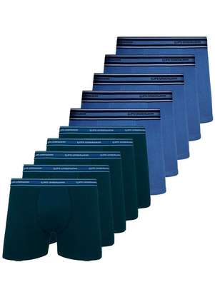 Kit com 10 Cuecas Boxer Lupo 523-003 - LUPO
