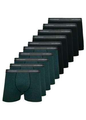 Kit com 10 Cuecas Boxer Lupo 523-088 - LUPO