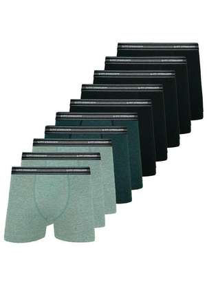 Kit com 10 Cuecas Boxer Lupo 523-088 - LUPO