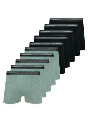 Kit com 10 Cuecas Boxer Lupo 523-088 - LUPO