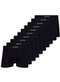 Lupo - Kit com 10 Cuecas Boxer Lupo 661-001 Preto-Branco-Grafite-Marinho - variação: Preto