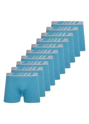 Kit com 10 Cuecas Boxer Lupo 671-002 - LUPO