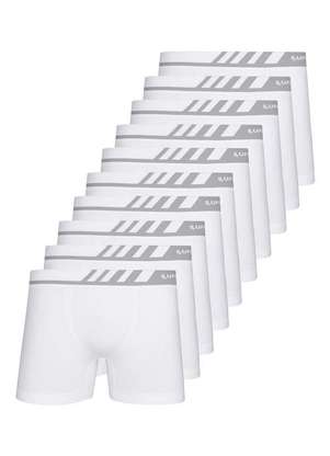 Kit com 10 Cuecas Boxer Lupo 671-002 - LUPO