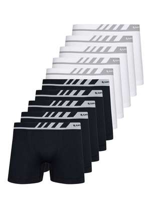 Kit com 10 Cuecas Boxer Lupo 671-002 - LUPO