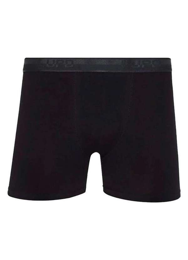 Lupo - Kit com 10 Cuecas Boxer Lupo 784-017 Branco-Preto 3