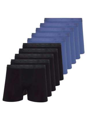 Kit com 10 Cuecas Boxer Lupo 784-017 - LUPO