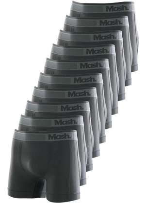 Kit com 10 Cuecas Boxer Mash 710.01 - MASH
