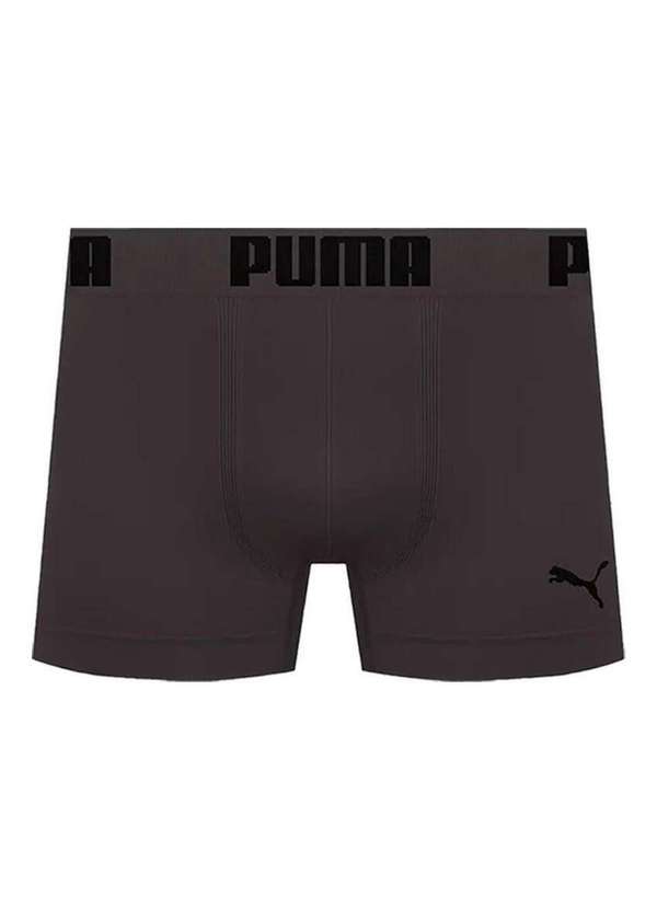 Puma - Kit com 10 Cuecas Boxer Puma 14100-001 Chumbo 2