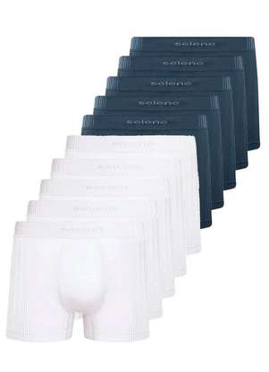 Kit com 10 Cuecas Boxer Selene 11070-002/003/440 - SELENE