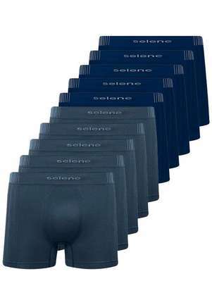 Kit com 10 Cuecas Boxer Selene 11070-002/003/440 - SELENE