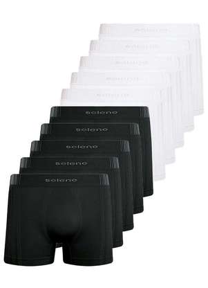 Kit com 10 Cuecas Boxer Selene 11070-002/003/440 - SELENE