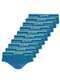 Lupo - Kit com 10 Cuecas Slip Lupo 624-003 Azul - variação: Azul