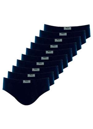 Kit com 10 Cuecas Slip Mash 074.58 - MASH