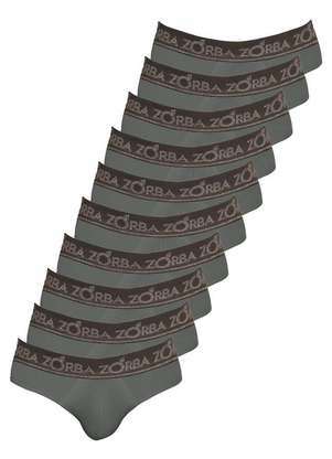 Kit com 10 Cuecas Slip Zorba 716 - ZORBA