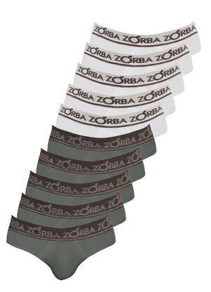 Kit com 10 Cuecas Slip Zorba 716 - ZORBA