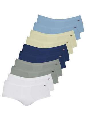 Kit com 10 Cuecas Slip Zorba com Abertura 185 - ZORBA