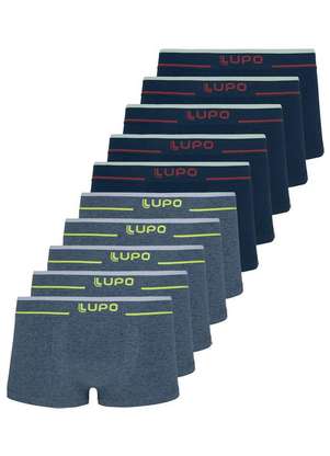 Kit com 10 Cuecas Sunga Lupo 526-001 - LUPO