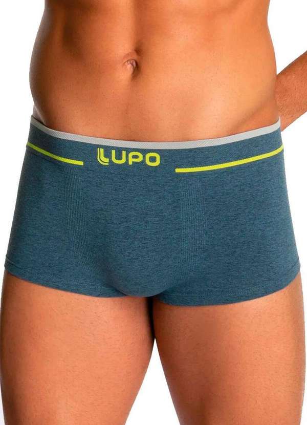 Lupo - Kit com 10 Cuecas Sunga Lupo 526-001 Azul-Marinho 2