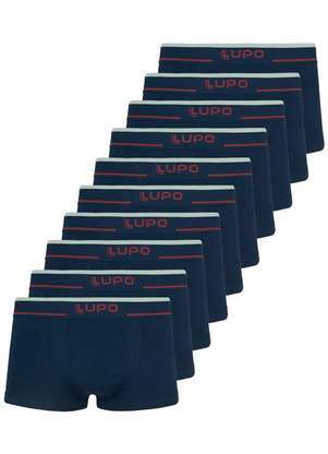 Kit com 10 Cuecas Sunga Lupo 526-001 - LUPO