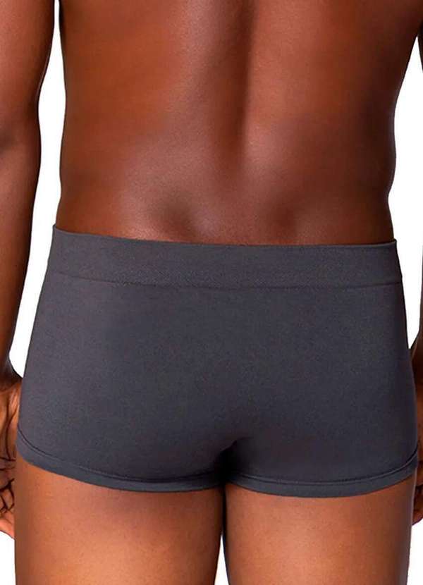 Lupo - Kit com 10 Cuecas Sunga Lupo 656-001 Grafite 3