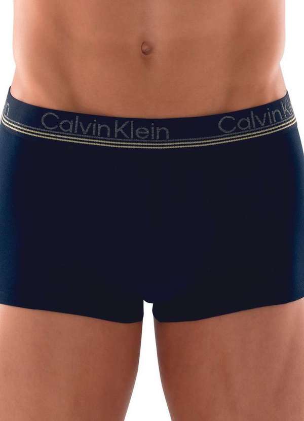Calvin Klein - Kit com 2 Cuecas Boxer Calvin Klein C11.11 Az08-Azul-Marinho-Cinza 2
