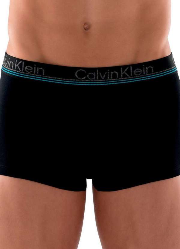 Calvin Klein - Kit com 2 Cuecas Boxer Calvin Klein C11.11 Ptoo-Preto-Chumbo 2