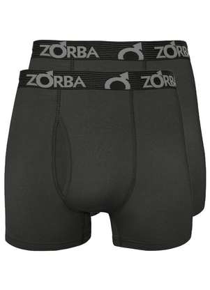Kit com 2 Cuecas Boxer com Abertura Zorba 848 - ZORBA