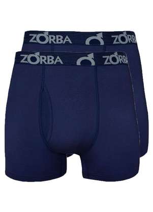 Kit com 2 Cuecas Boxer com Abertura Zorba 848 - ZORBA