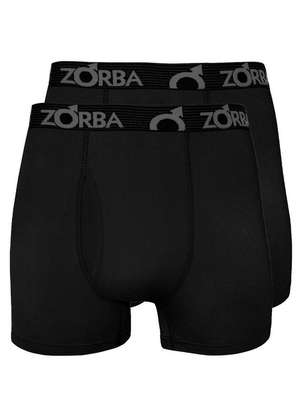 Kit com 2 Cuecas Boxer com Abertura Zorba 848 - ZORBA