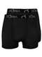 Zorba - Kit com 2 Cuecas Boxer com Abertura Zorba 848 Preto - variação: Preto