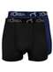 Zorba - Kit com 2 Cuecas Boxer com Abertura Zorba 848 Preto - variação: Preto-Marinho