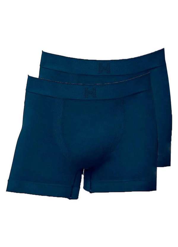 Hope - Kit com 2 Cuecas Boxer Hope Smc61020 Azul