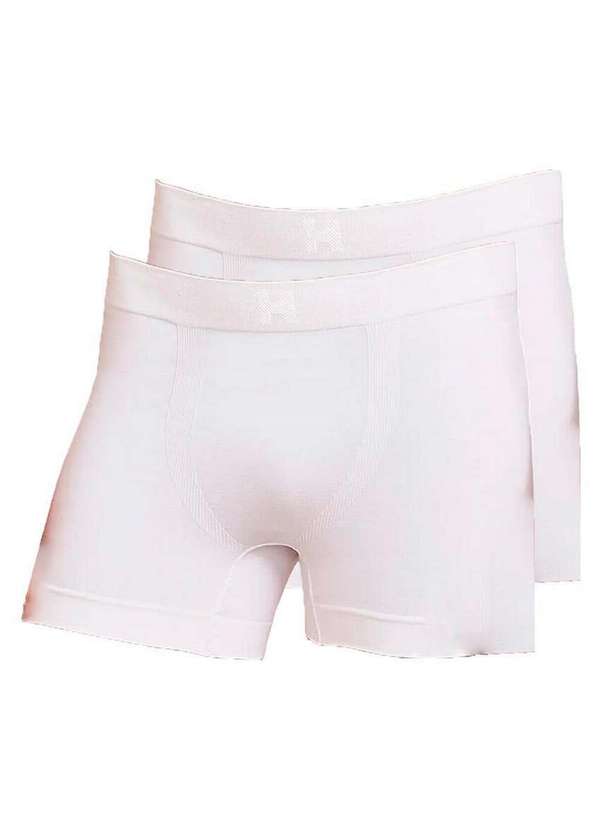 Hope - Kit com 2 Cuecas Boxer Hope Smc61020 Branco