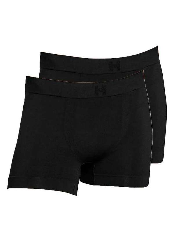 Hope - Kit com 2 Cuecas Boxer Hope Smc61020 Preto
