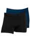 Hope - Kit com 2 Cuecas Boxer Hope Smc61020 Preto-Branco - variação: Preto-Azul