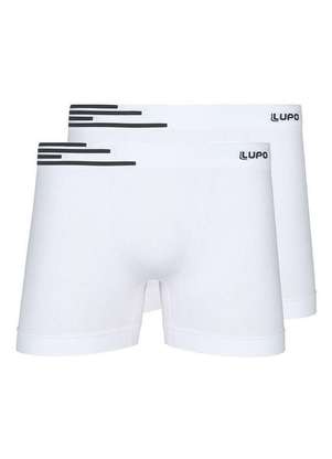 Kit com 2 Cuecas Boxer Lupo 436-002 - LUPO