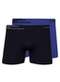 Lupo - Kit com 2 Cuecas Boxer Lupo 436-002 Azul-Nautico - variação: Preto-Azul-Nautico