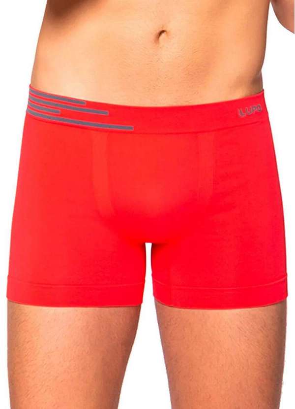 Lupo - Kit com 2 Cuecas Boxer Lupo 436-002 Vermelho-Azul-Nautico 2