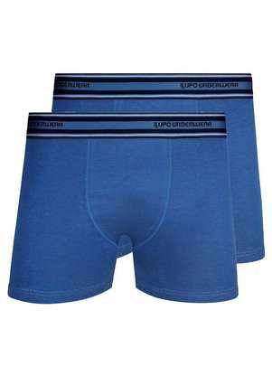 Kit com 2 Cuecas Boxer Lupo 523-003 - LUPO