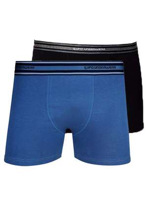 Kit com 2 Cuecas Boxer Lupo 523-003 - LUPO