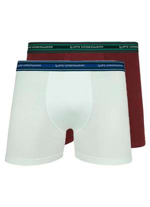 Kit com 2 Cuecas Boxer Lupo 523-003 - LUPO