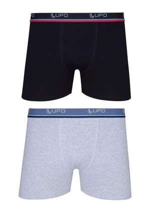 Kit com 2 Cuecas Boxer Lupo 523-088 - LUPO