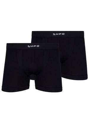 Kit com 2 Cuecas Boxer Lupo 661-001 - LUPO