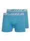 Lupo - Kit com 2 Cuecas Boxer Lupo 671-002 Preto - variação: Azul-Claro