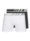 Lupo - Kit com 2 Cuecas Boxer Lupo 671-002 Preto - variação: Branco-Grafite