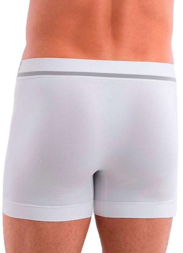 Lupo - Kit com 2 Cuecas Boxer Lupo 671-002 Branco 3