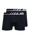 Lupo - Kit com 2 Cuecas Boxer Lupo 671-002 Preto - variação: Preto