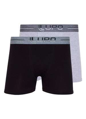 Kit com 2 Cuecas Boxer Lupo 784-016 - LUPO